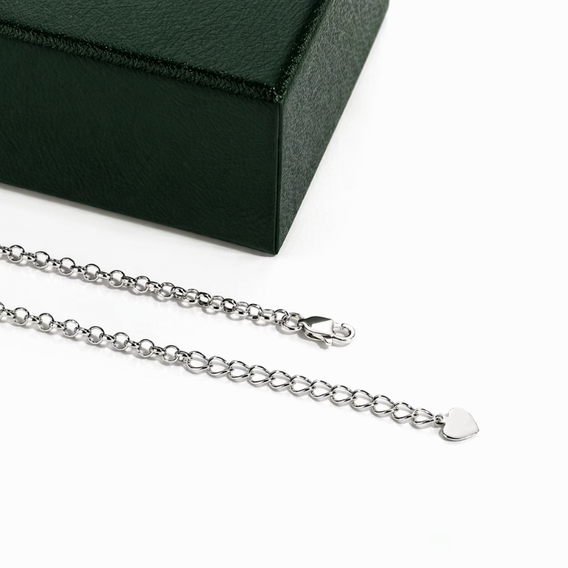 Pulseira Moissanite com Brilho Intenso em Prata 925 Luar Olívia
