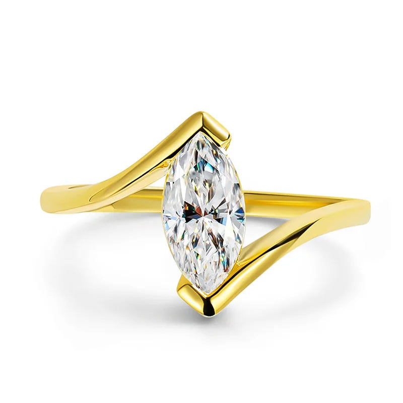 Anel Solitario Moissanite Prata 925 Luar Celeste - foto 16