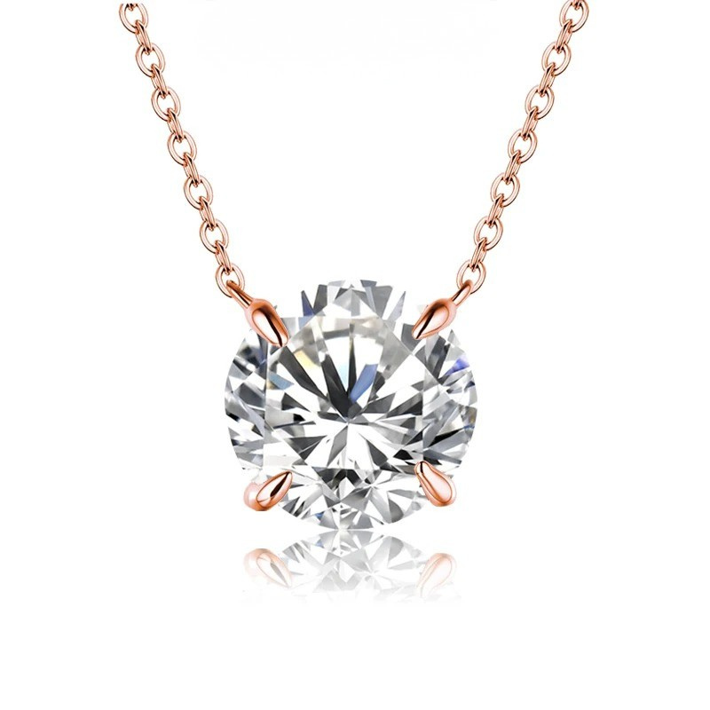 Colar Solitário Moissanite Prata 925 Luar Serenidade - foto 7